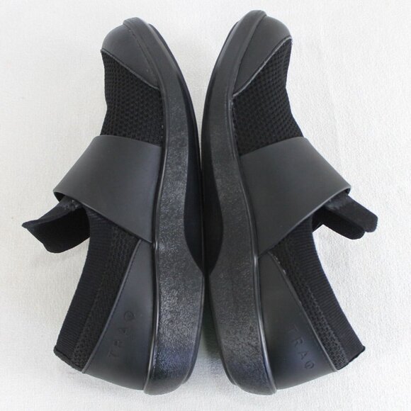 Alegria Traq Qwik Black Out Shoes Womens Size 38 US 8 Mesh Comfort QWI-5002 - Picture 7 of 10